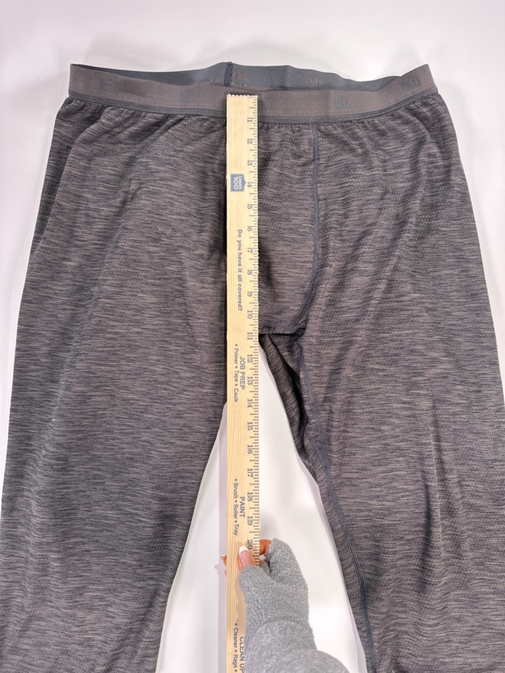REI Co Op Mens Midweight Base Layer Bottoms Gray XL - Picture 10 of 12
